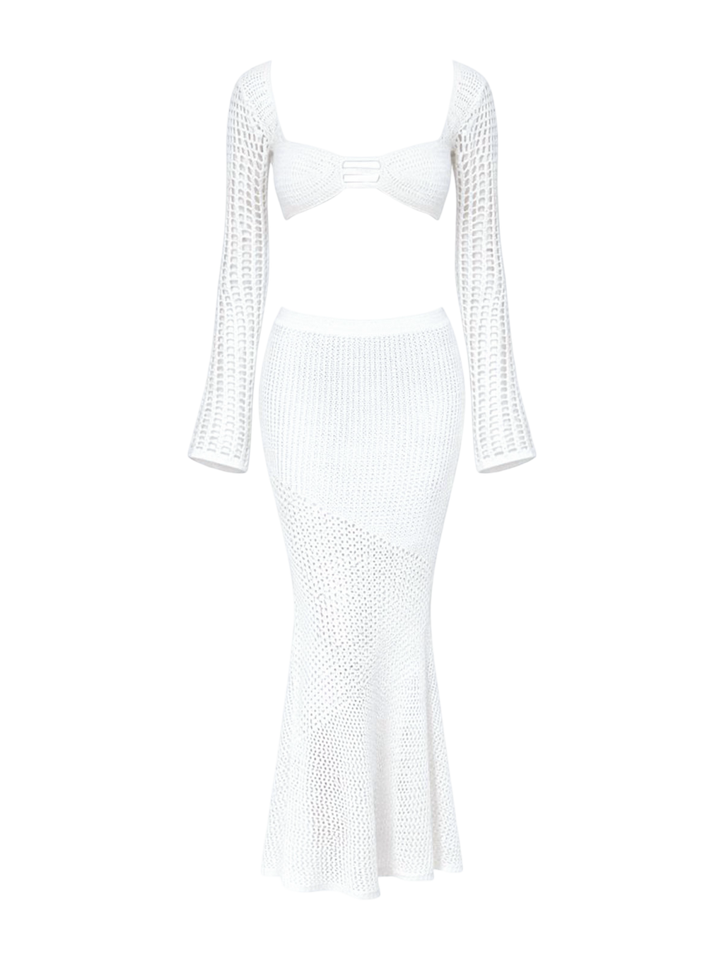 Roxy–Crochet Skirt Set