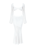 Roxy–Crochet Skirt Set