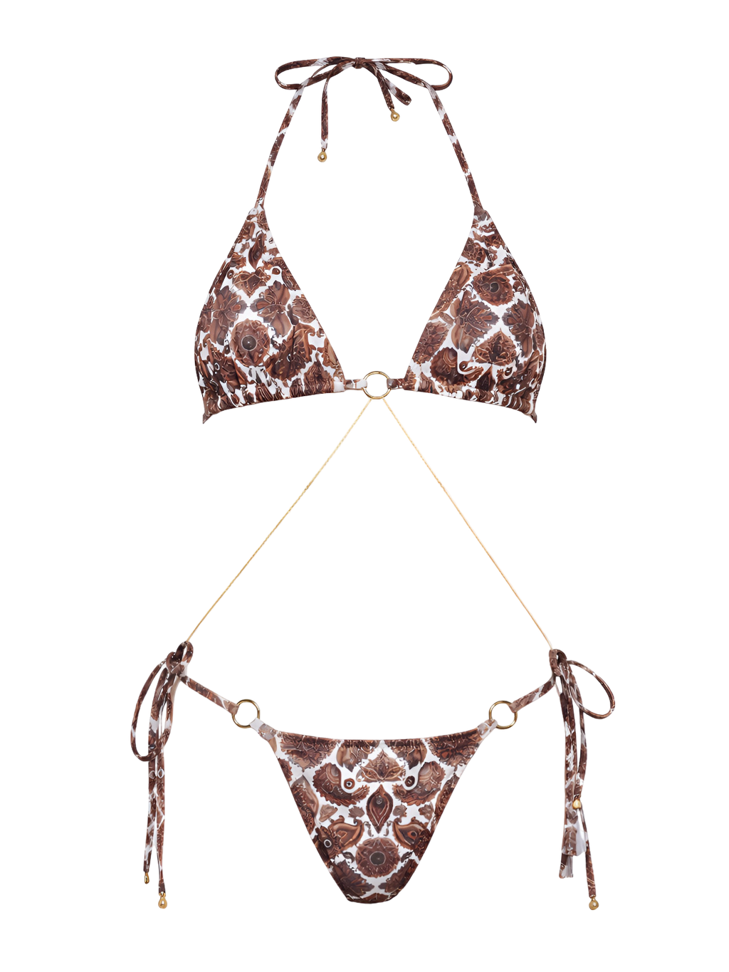 Gia-Wild Print Bikini