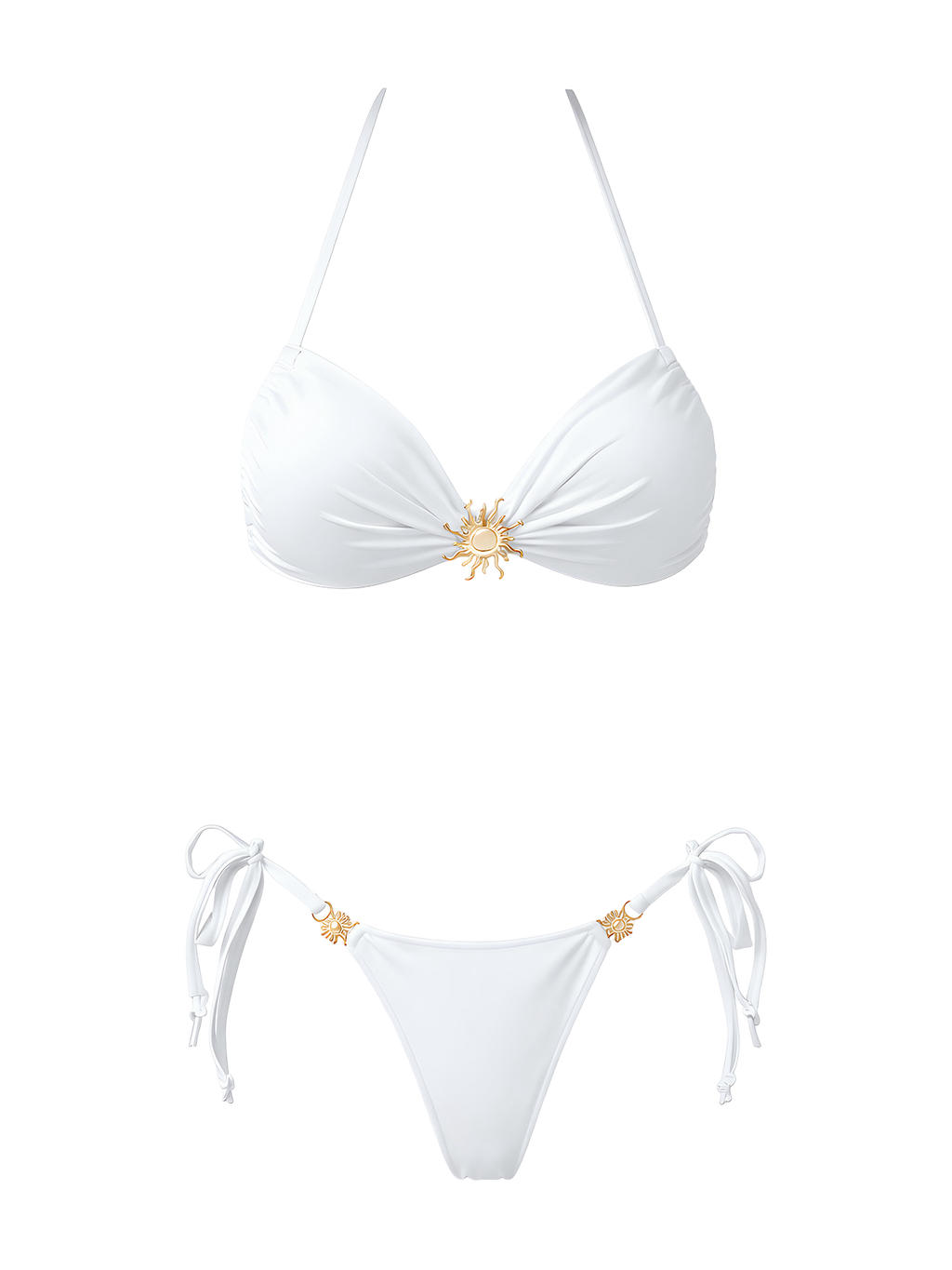 Rina-Gold Accent Suit