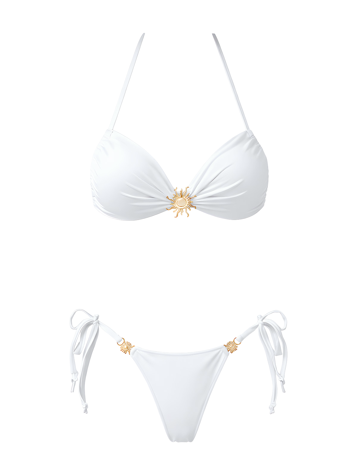 Rina-Gold Accent Suit