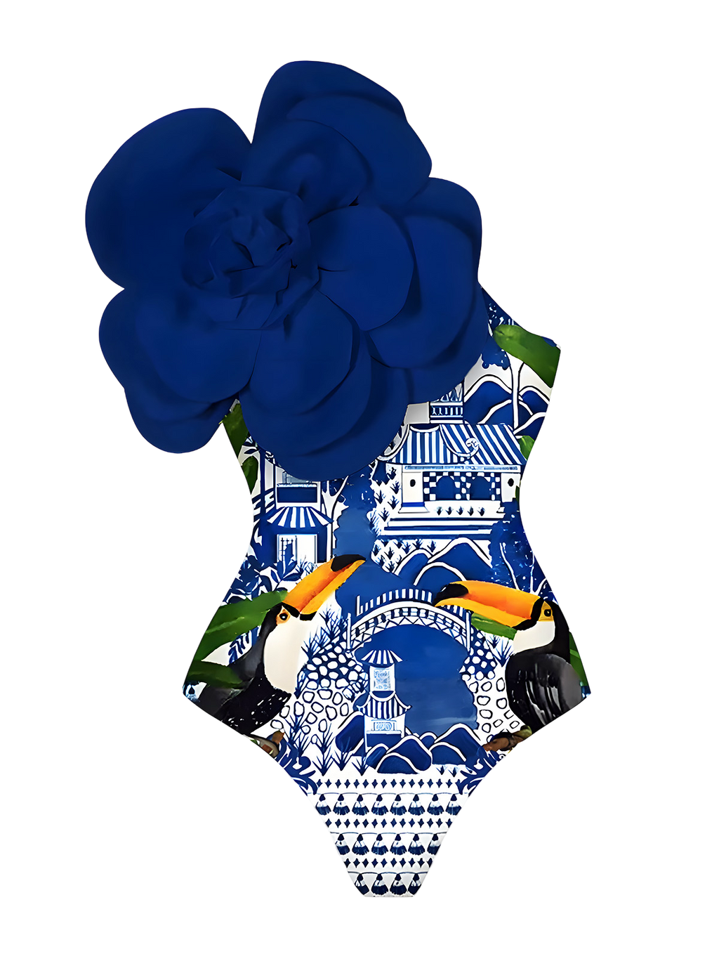 Luma-Floral Neckline