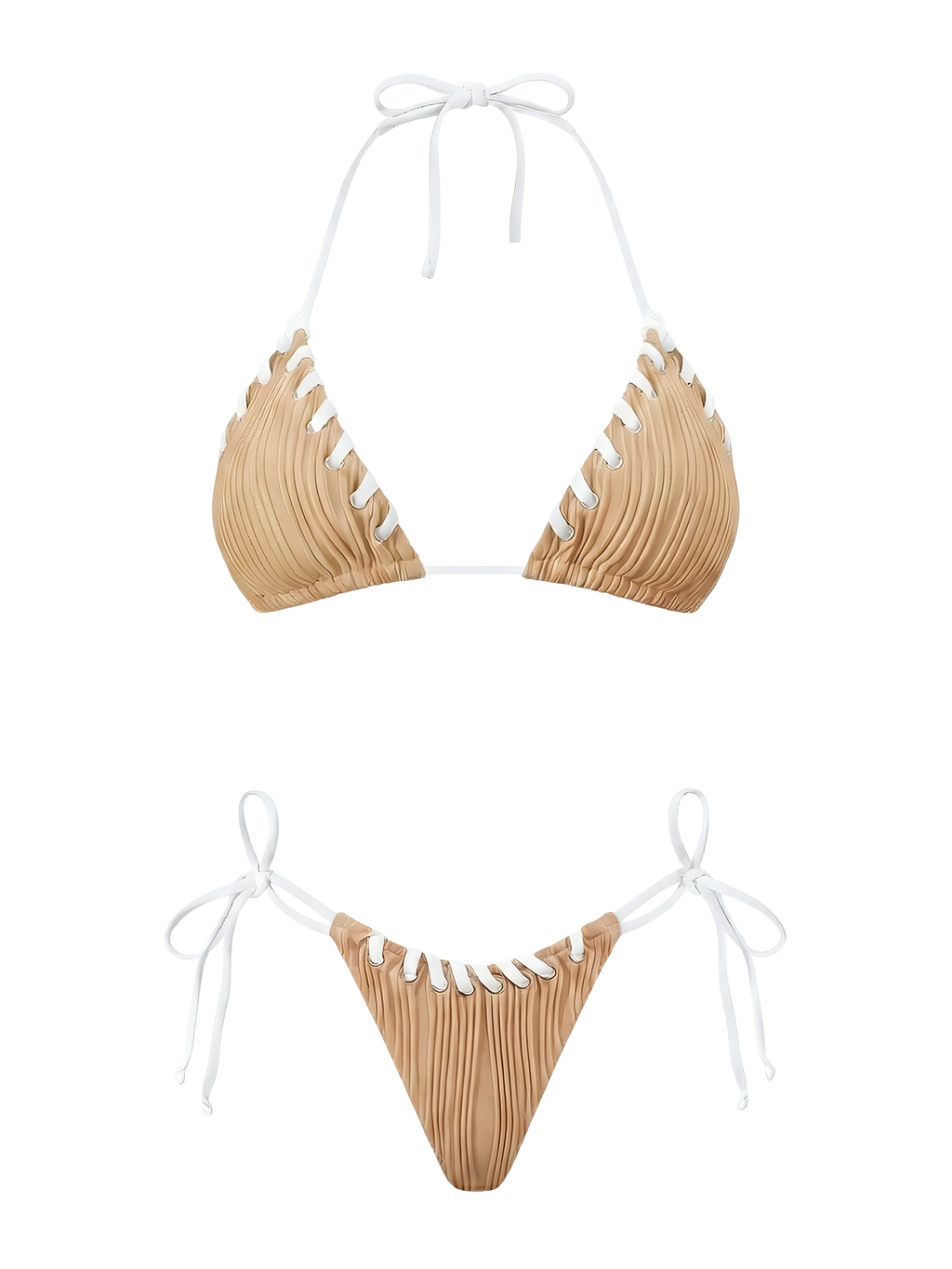 Avery-Textured Bikini