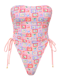 Elin-Patch Print Suit