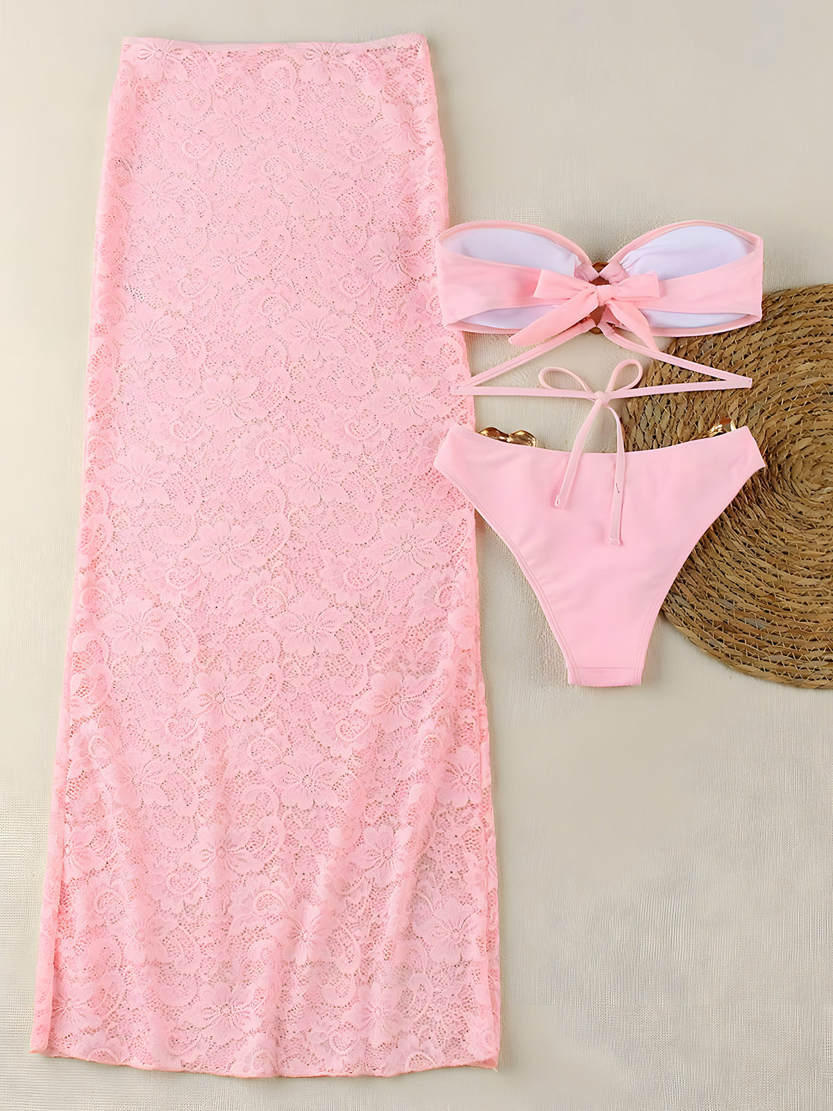 Lina-Lace Maxi Set