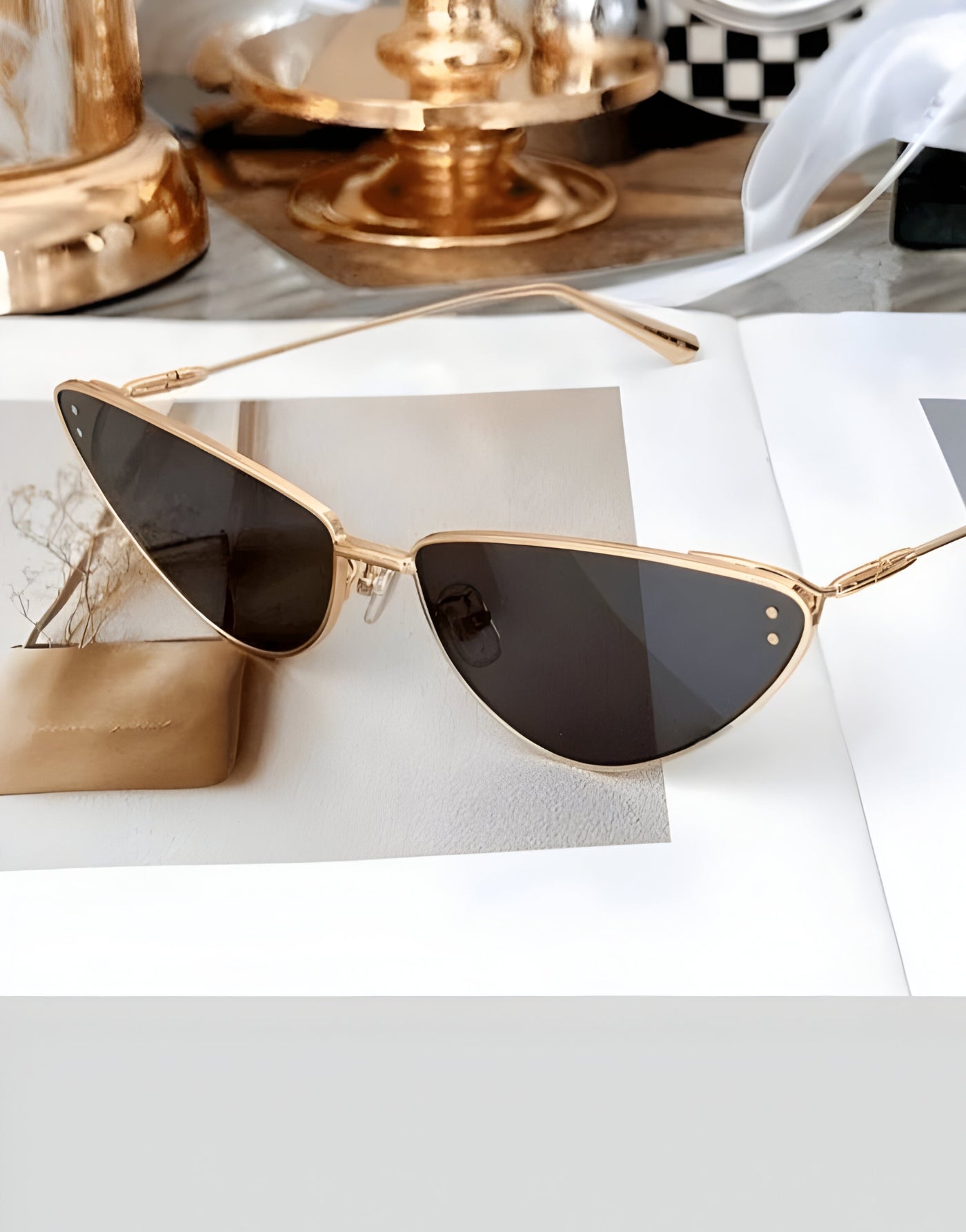 ELORA-CAT EYE SUNGLASSES