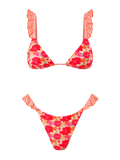 Vera-Floral Ruffle Bikini
