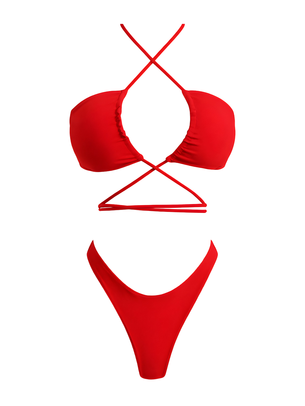 Rhea-Crisscross Bikini