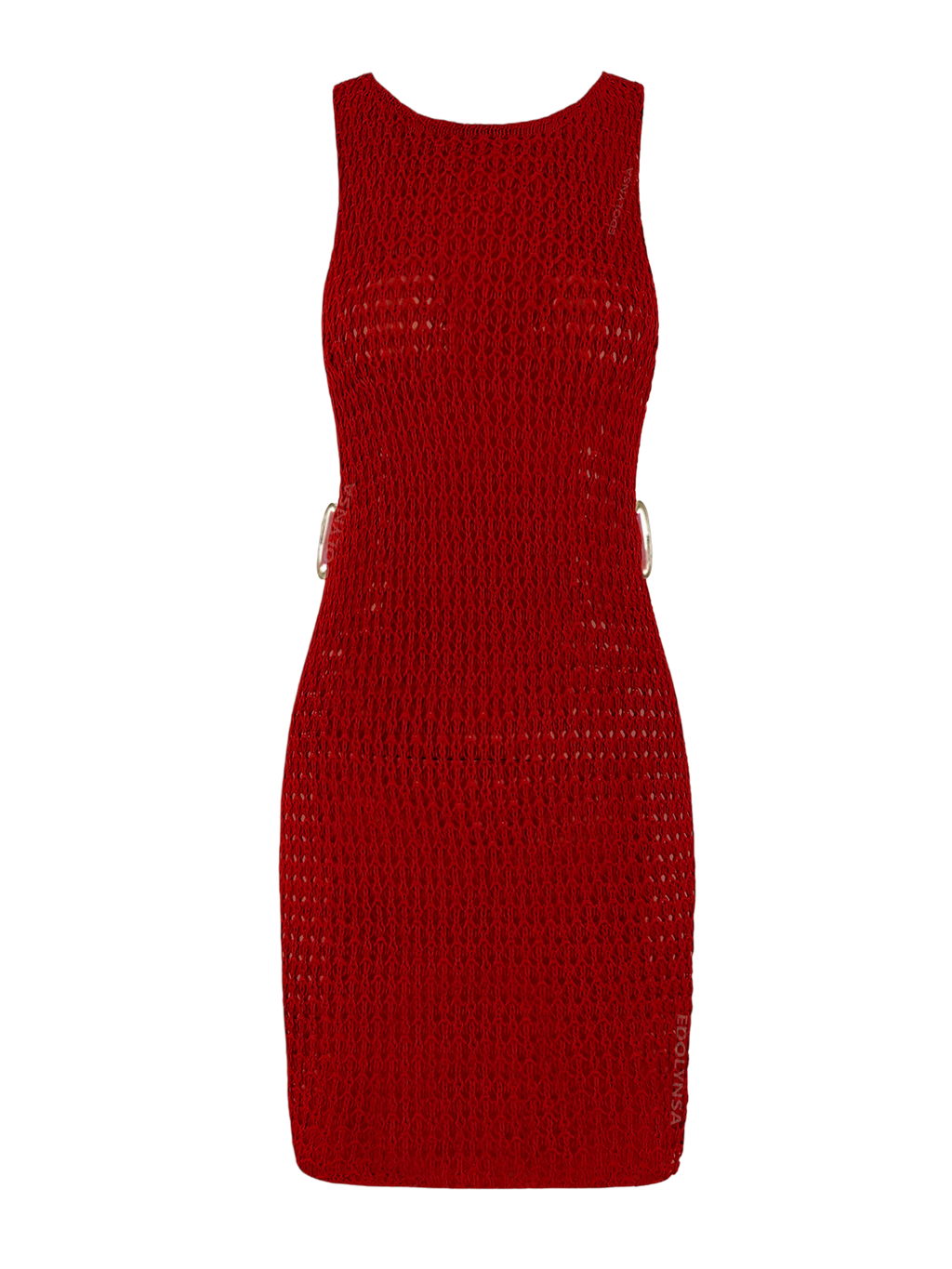 Nora–Crochet Mini Dress