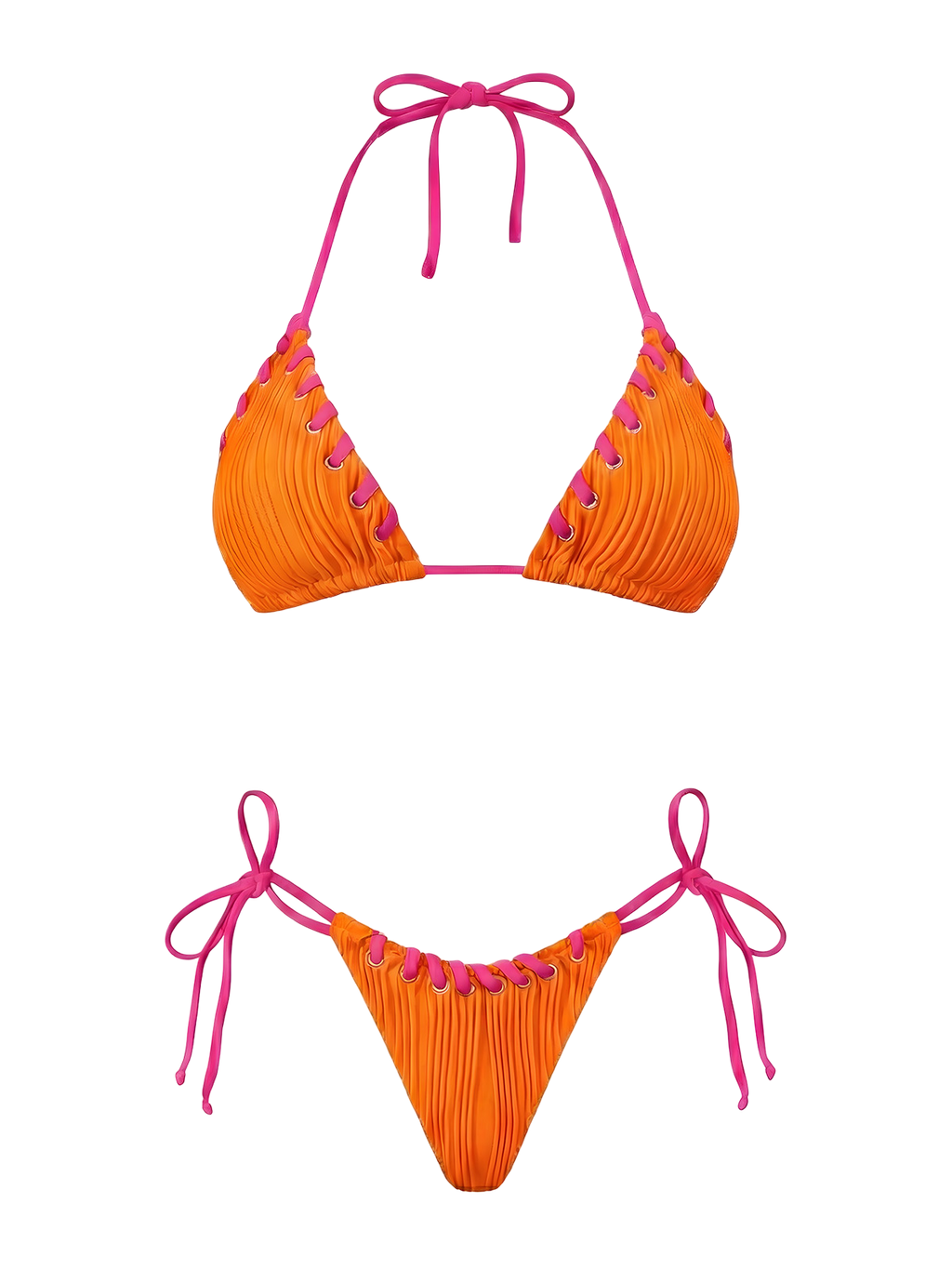 Avery-Textured Bikini