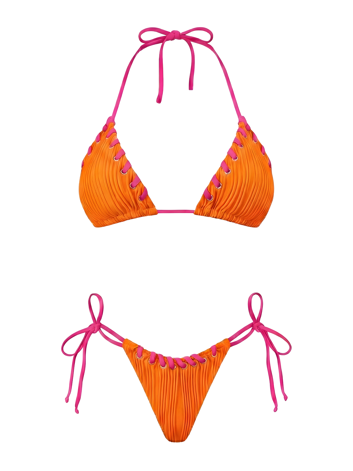 Avery-Textured Bikini