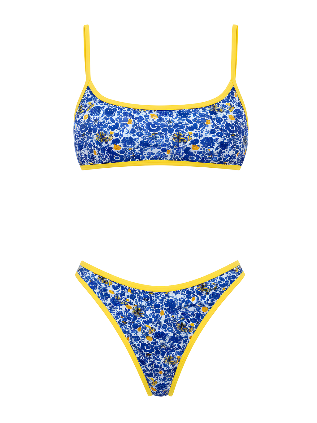 Yara-Floral Sporty Bikini