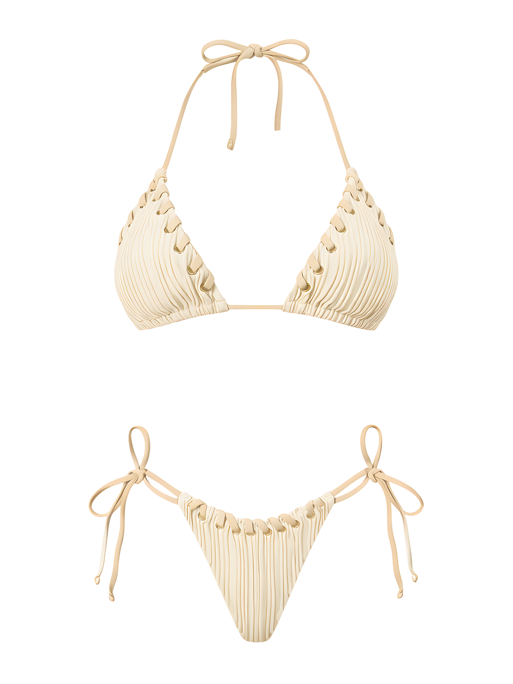 Avery-Textured Bikini