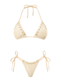 Avery-Textured Bikini
