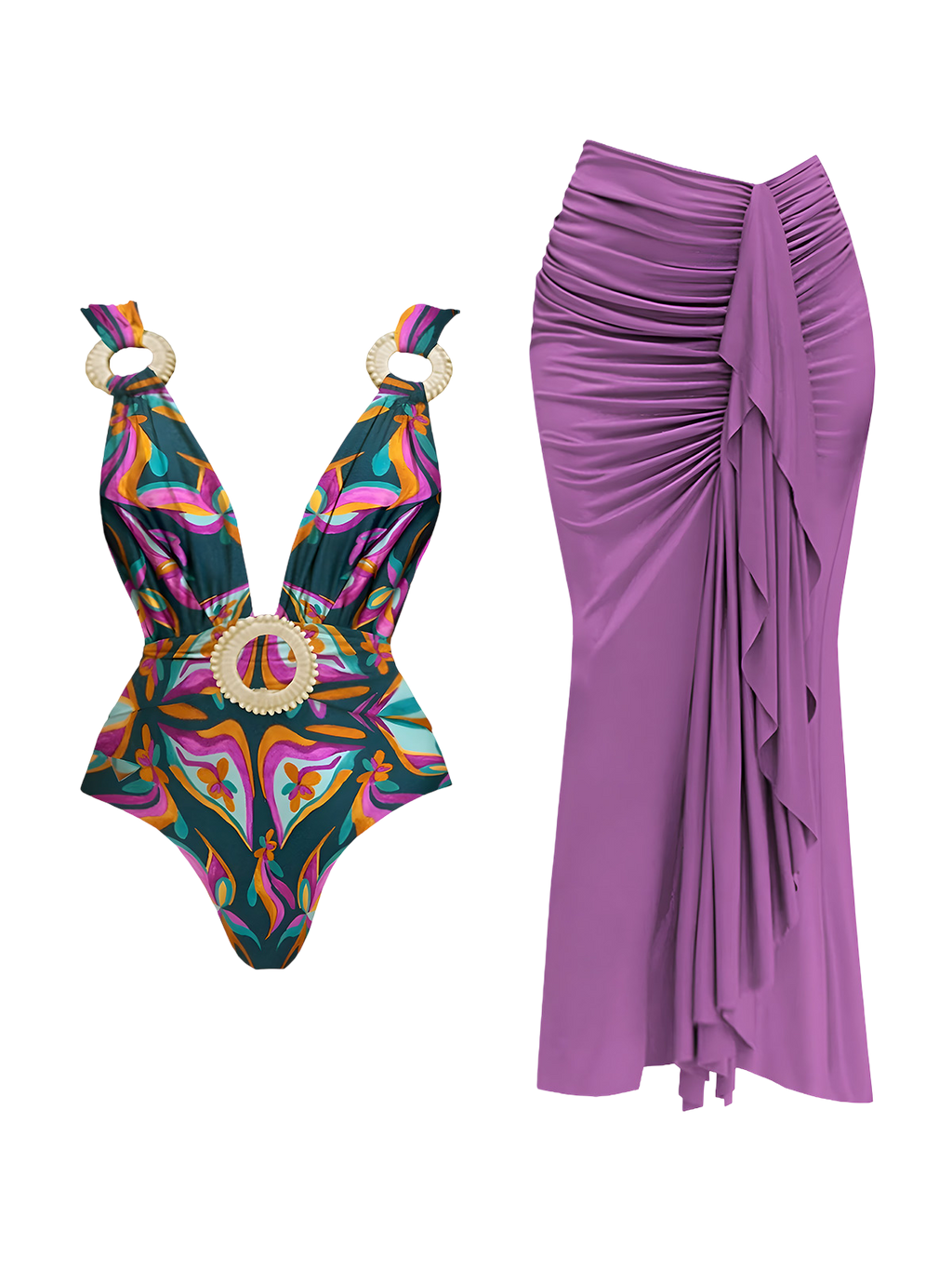 Elle-Sculpt Wrap Dress