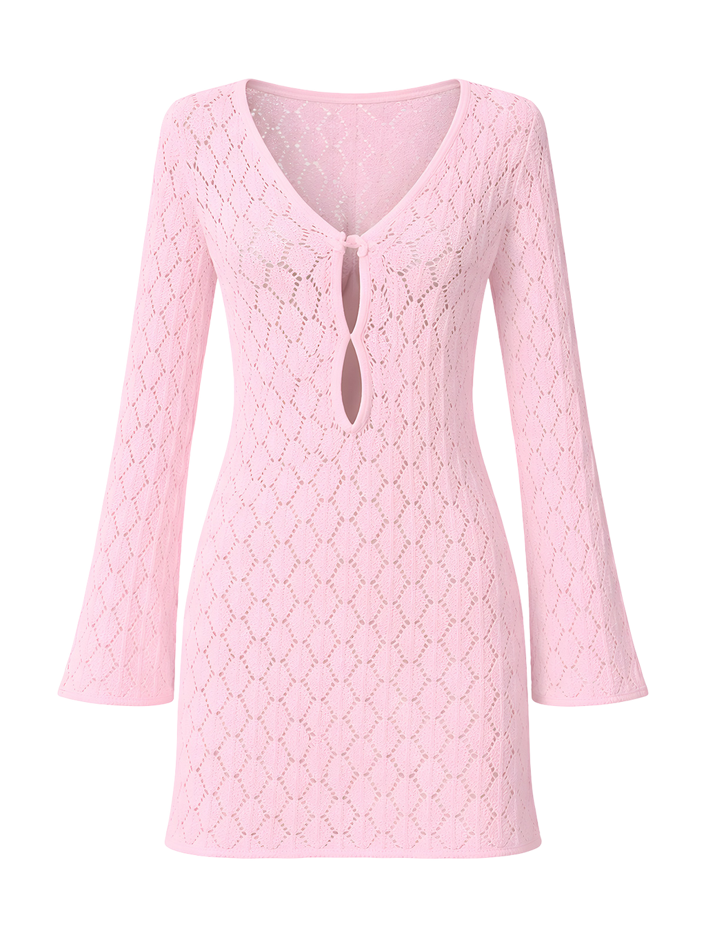 Elodie-Knit Mini Dress