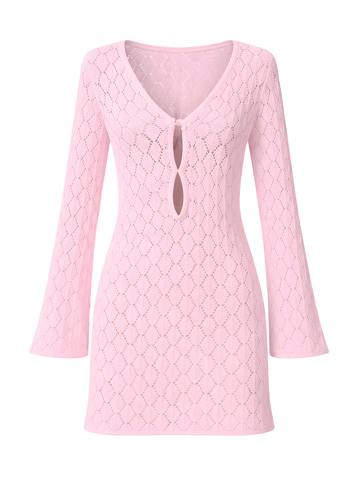 Elodie-Knit Mini Dress