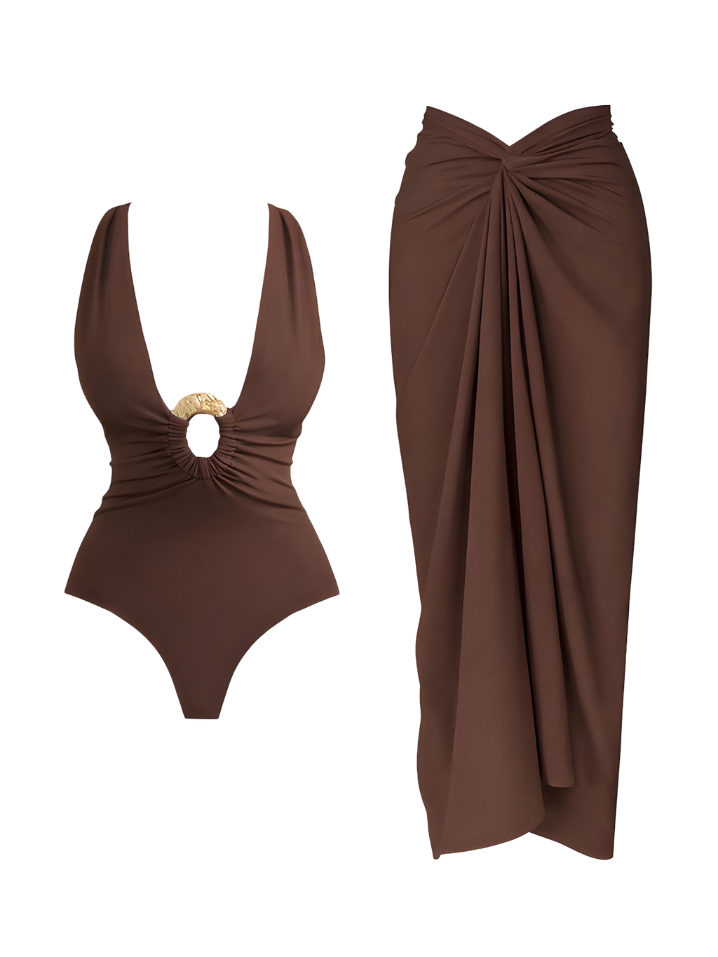 Elle-Sculpt Wrap Dress