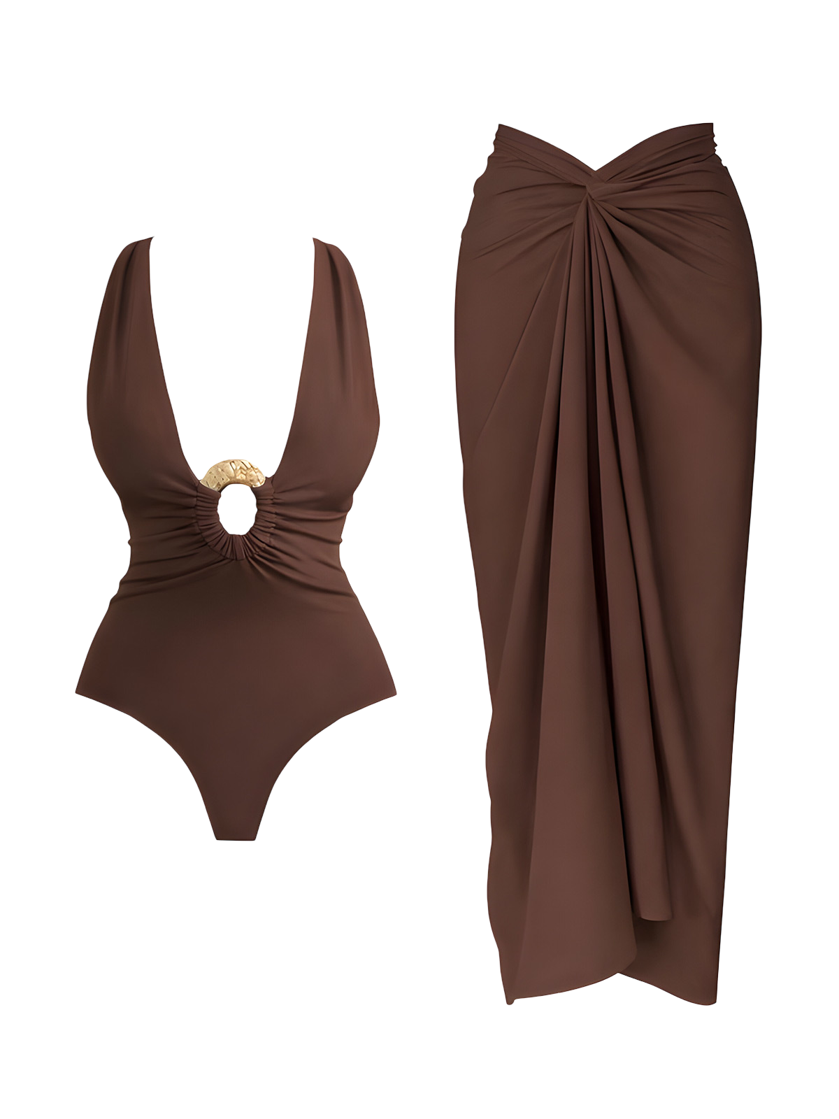 Elle-Sculpt Wrap Dress