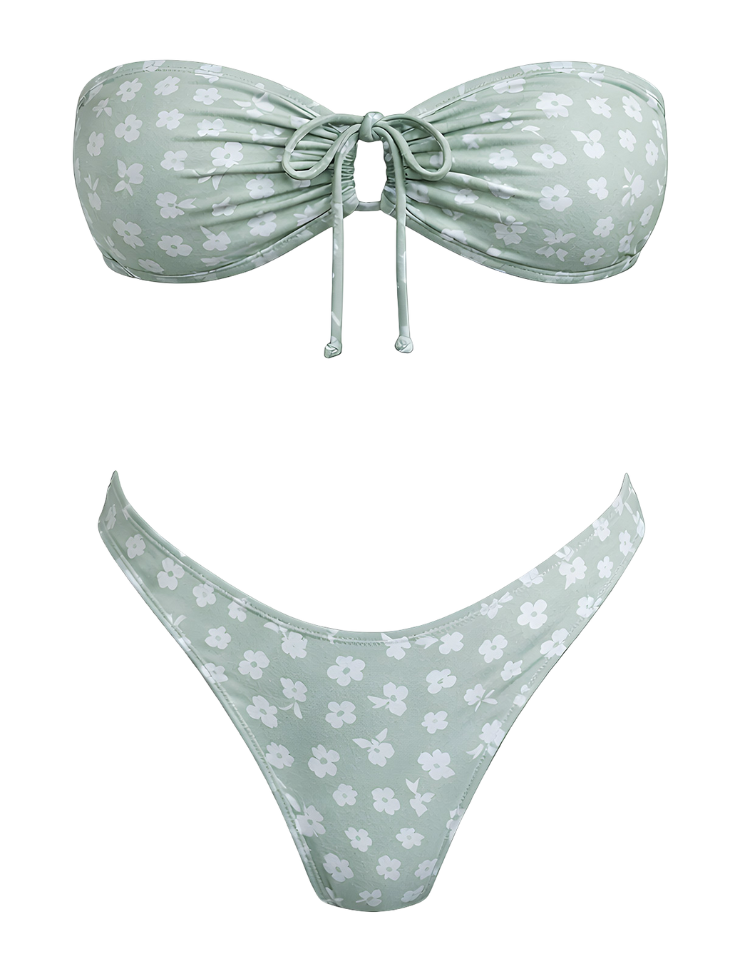 Teya-Mint Floral Set