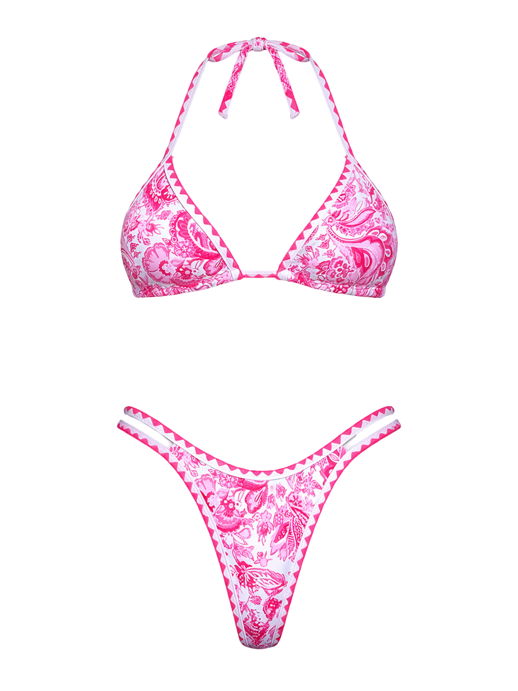 Zola-Pink Bloom Bikini