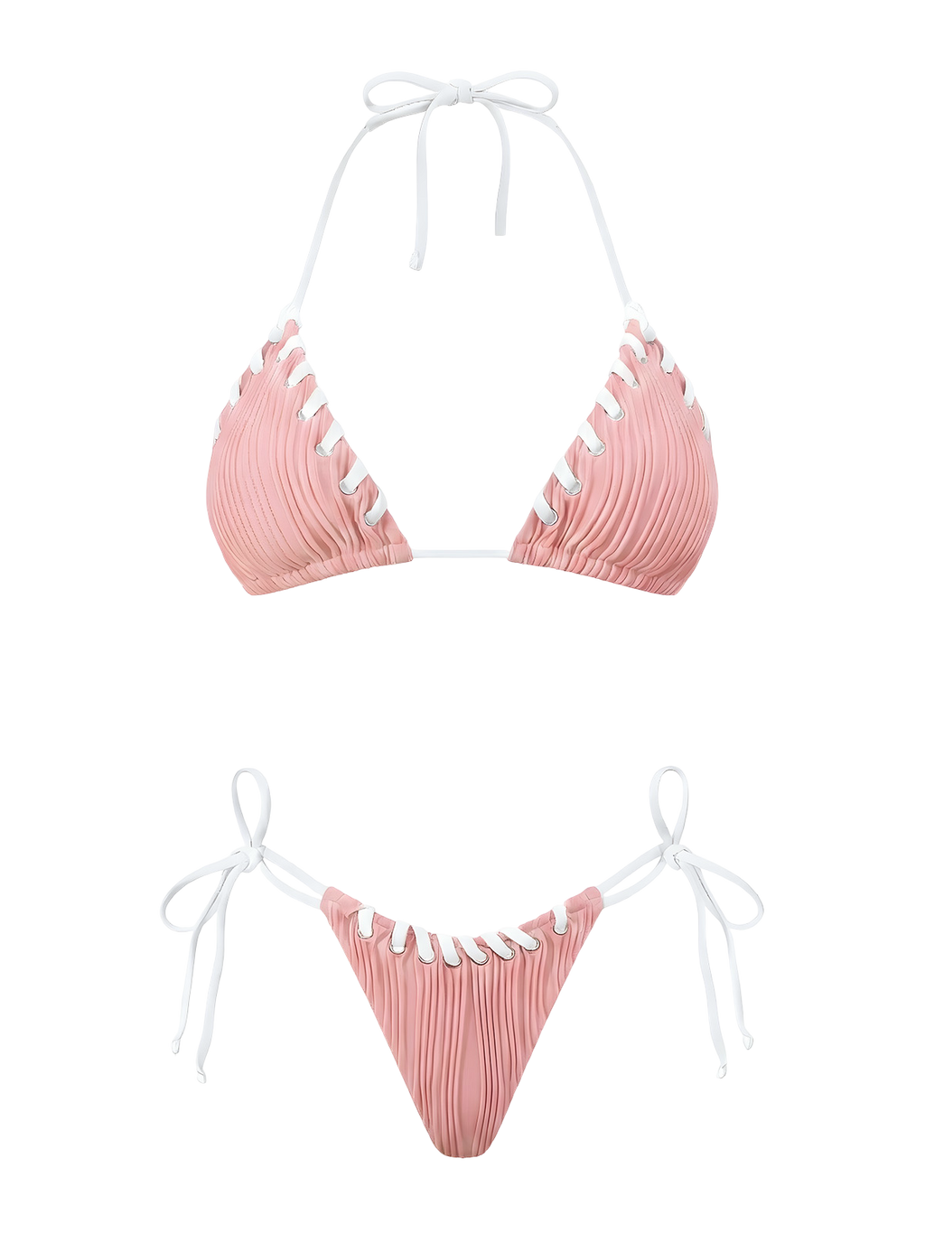 Avery-Textured Bikini