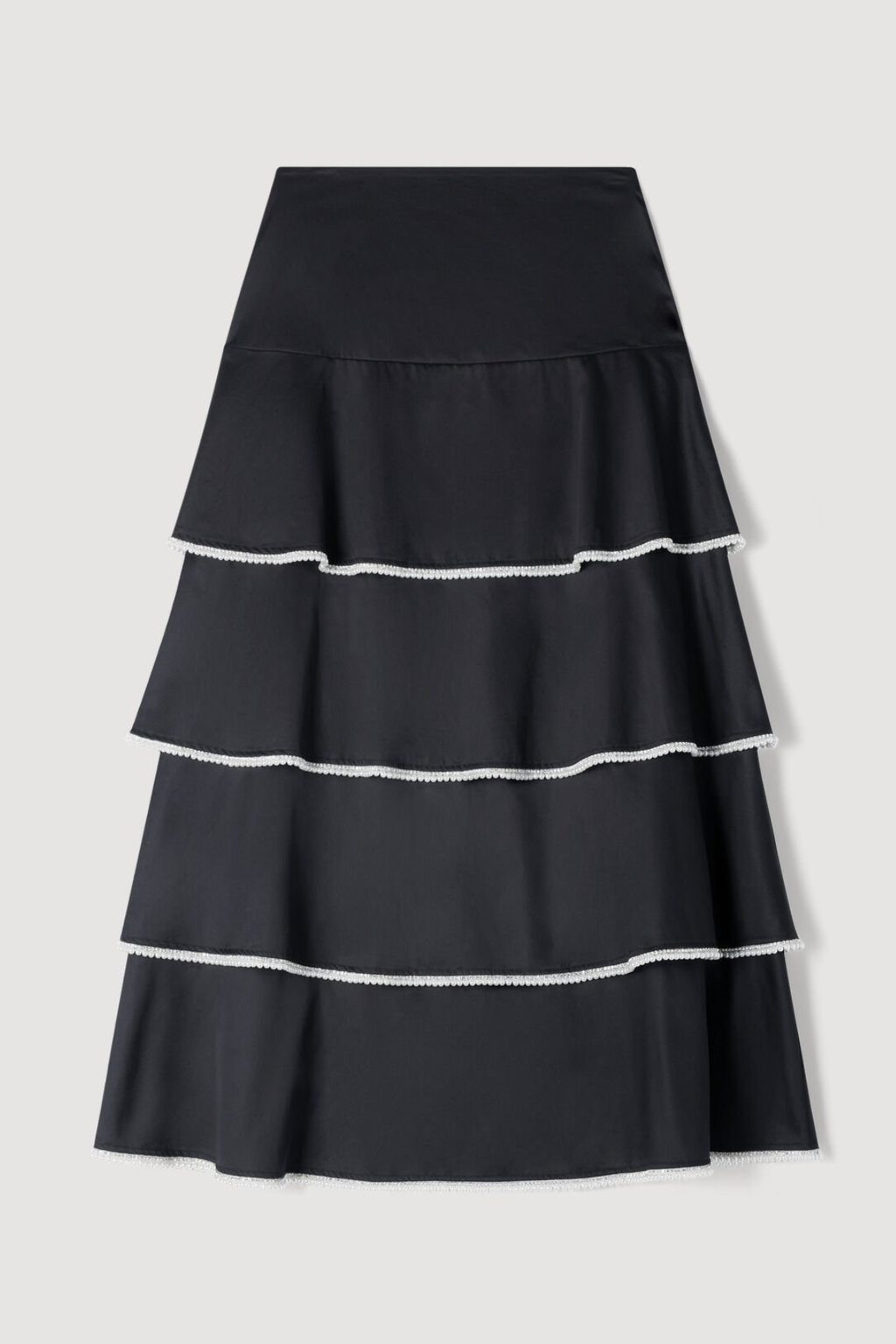 Adelbo Beaded Collar Top