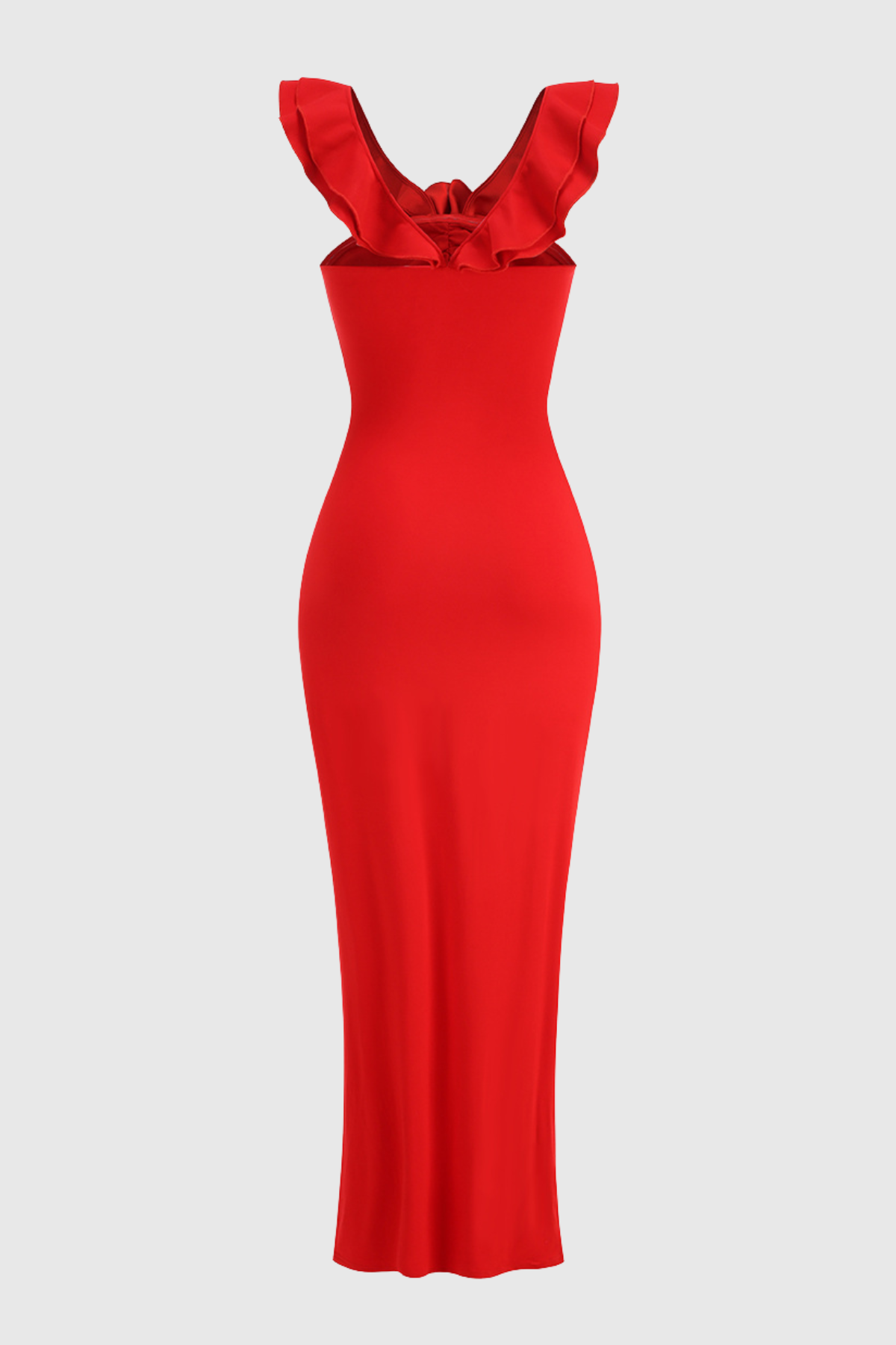 Adira Floral Ruffle Sleeveless Maxi Dress