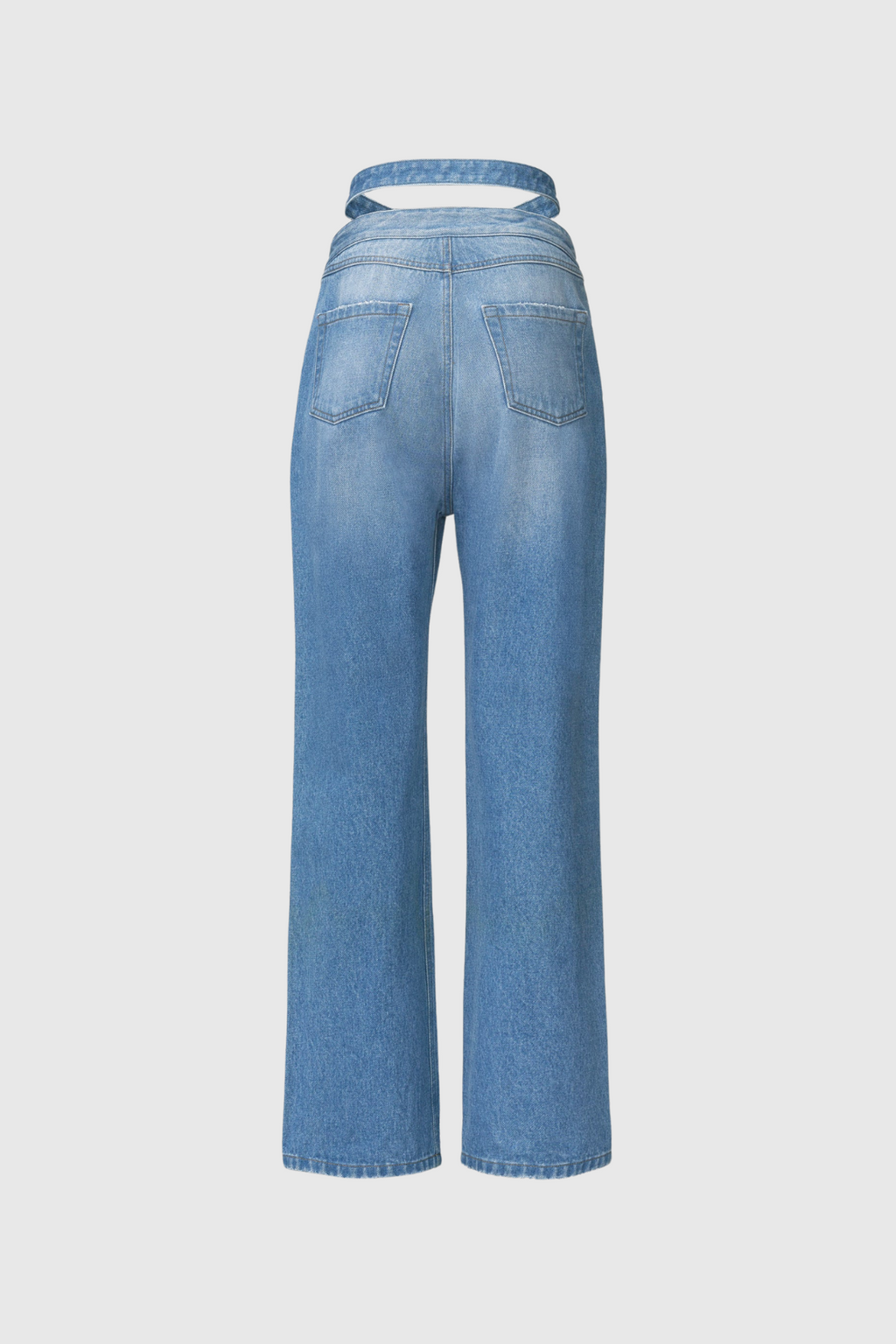 Adrienne Floral Cross Jeans