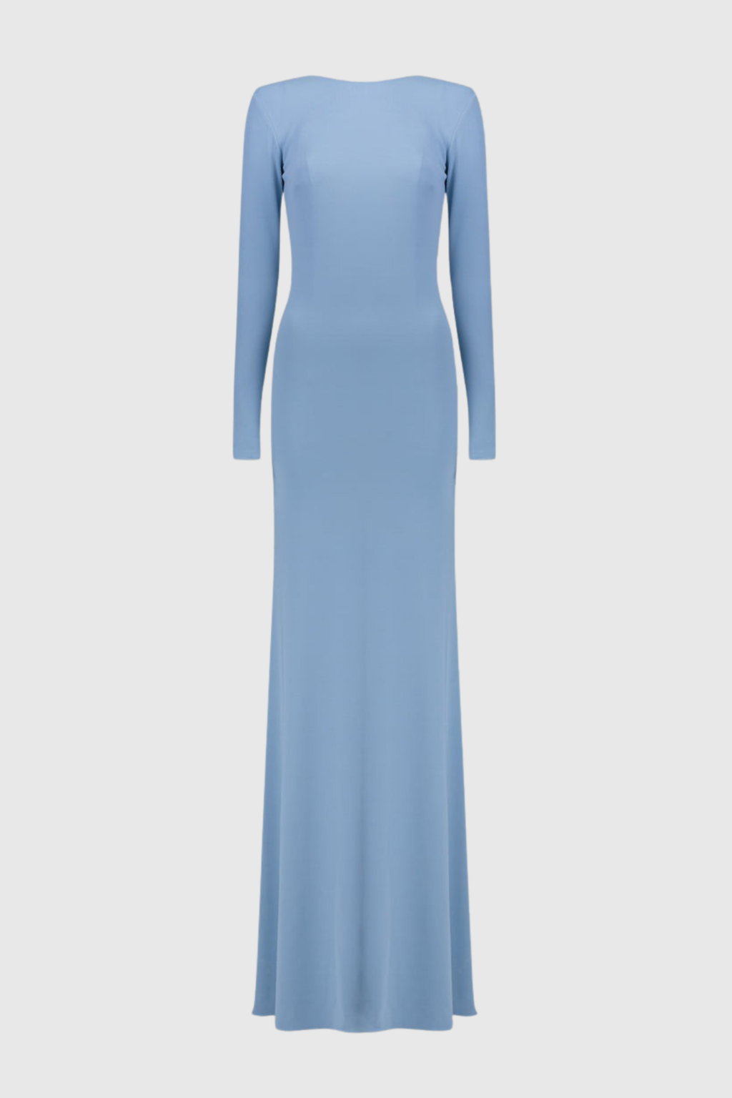 Asten Backless Draped Maxi Dress