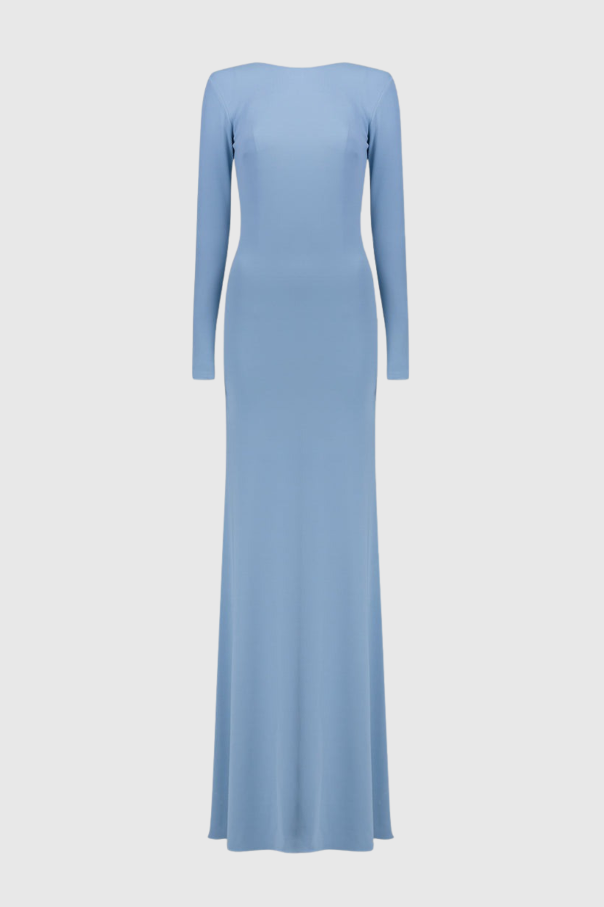 Asten Backless Draped Maxi Dress