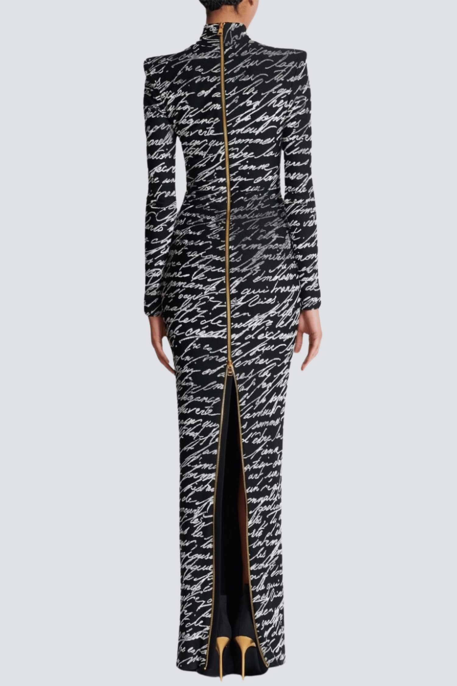 Bexley Print Velvet Long Sleeve Maxi Dress