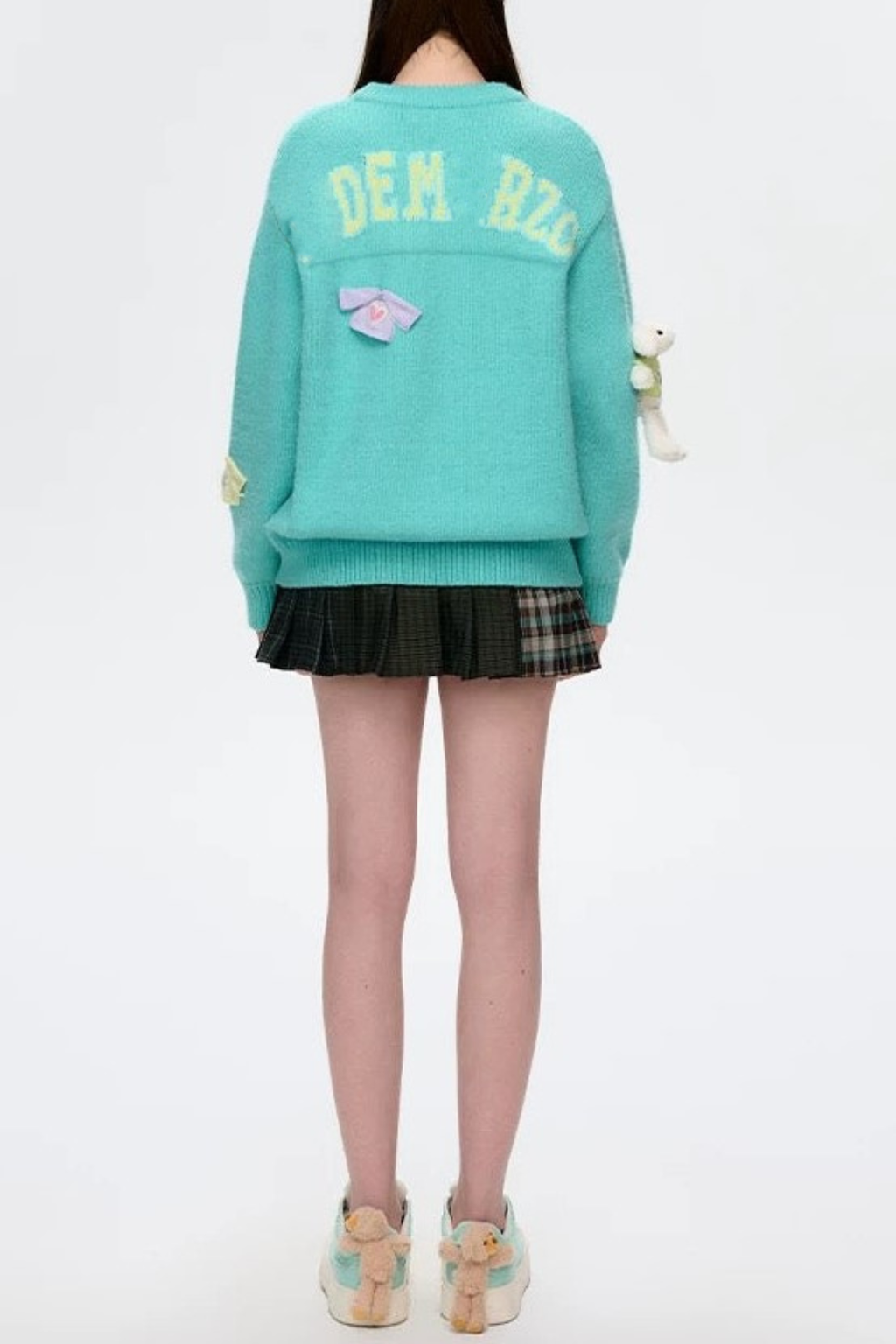 Brasa 3D Bear Sweater - Blue