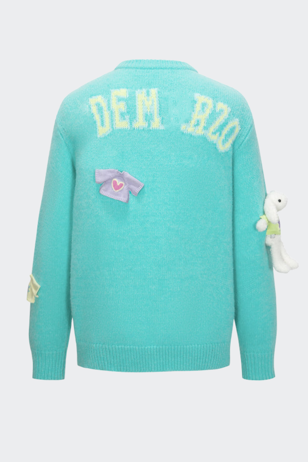 Brasa 3D Bear Sweater - Blue