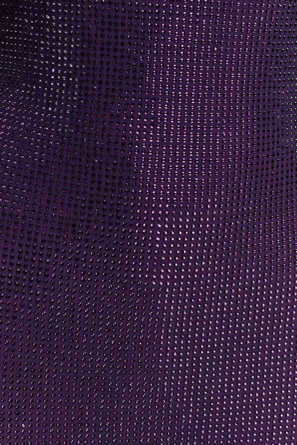 Caria Crystal Embellished Backless Maxi Dress - Purple