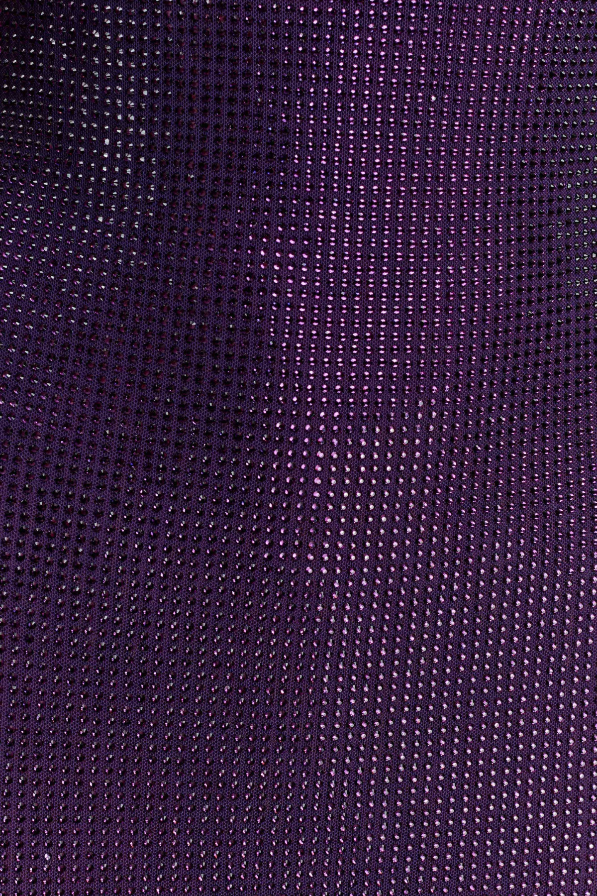 Caria Crystal Embellished Backless Maxi Dress - Purple