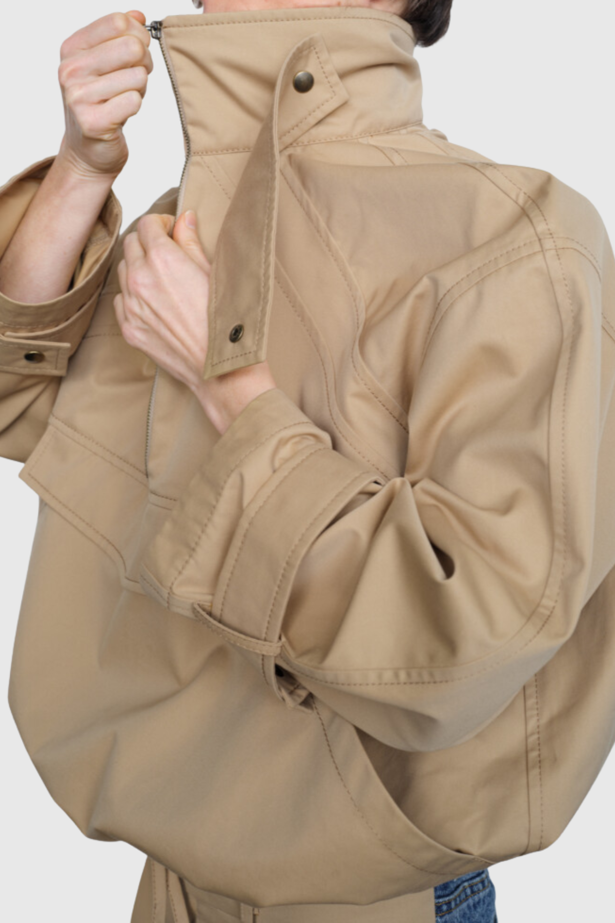 Carolya Trench Anorak