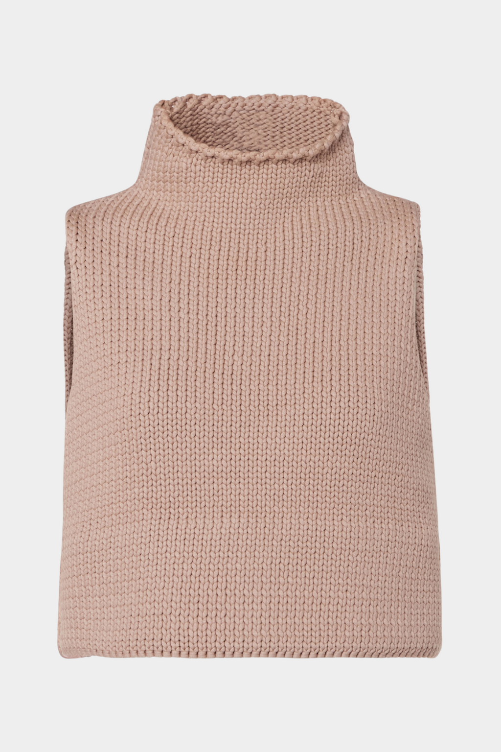 Chrisop Ribbed-knit Tank Top - Chocolate