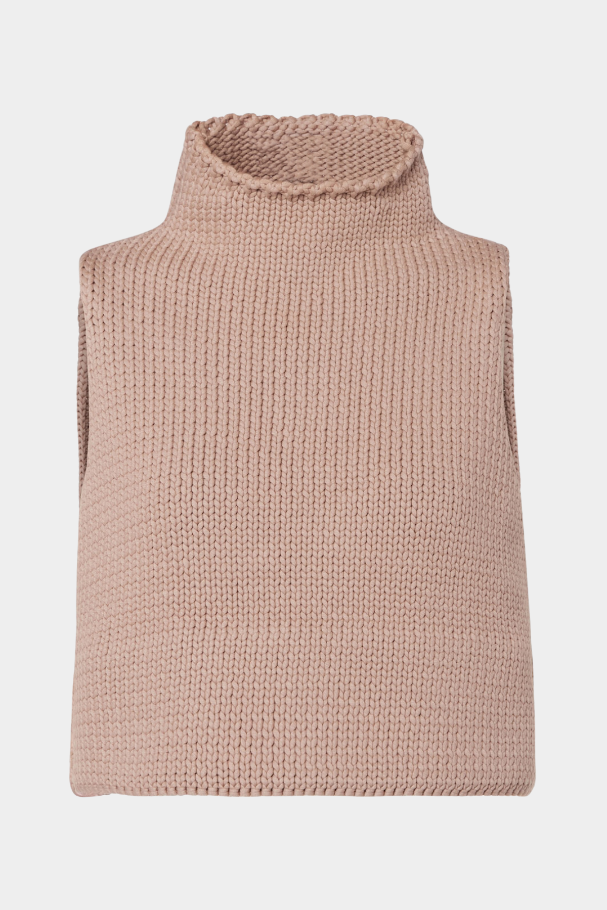 Chrisop Ribbed-knit Tank Top - Chocolate