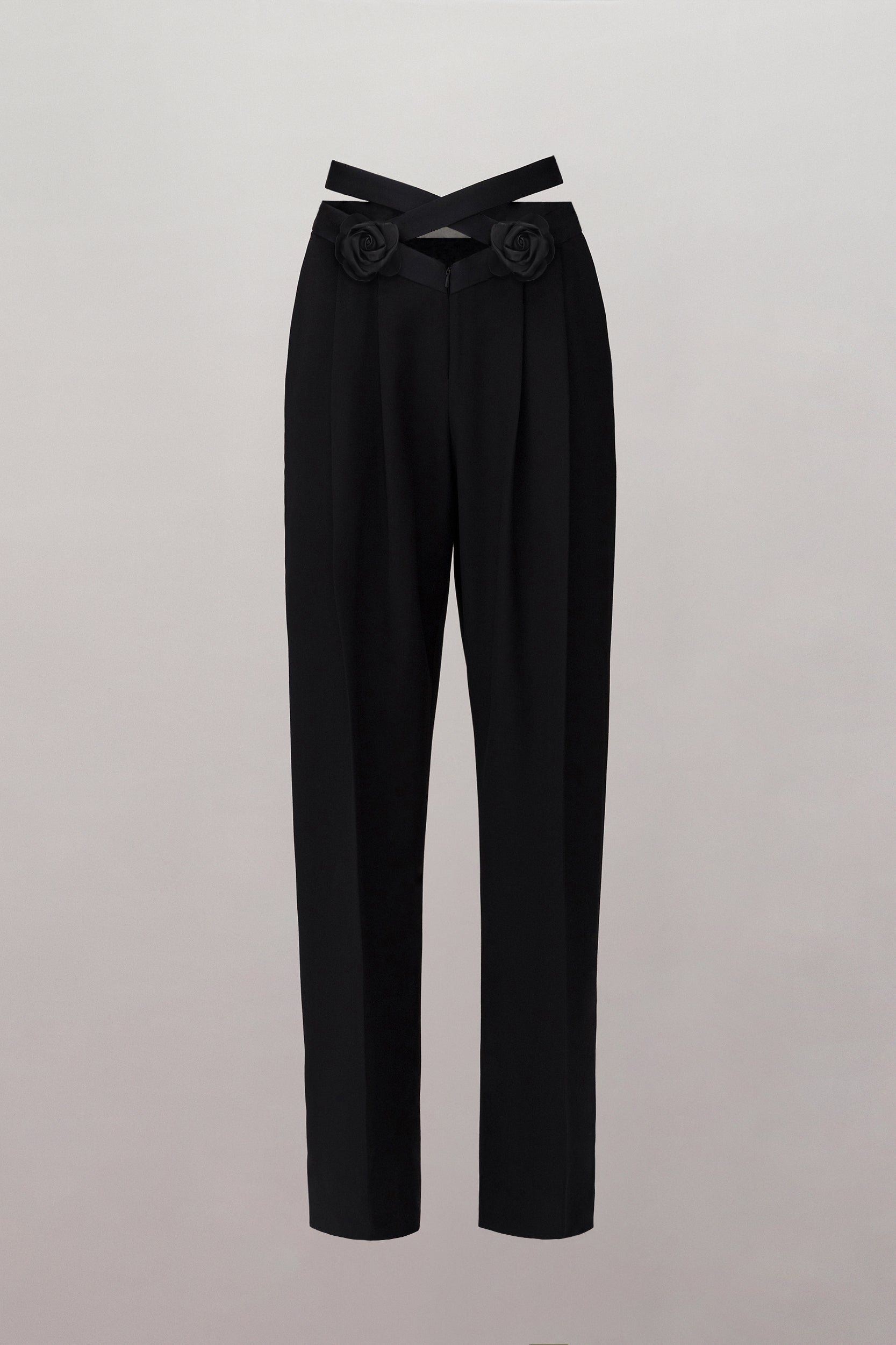 Danica Floral Cross Pants