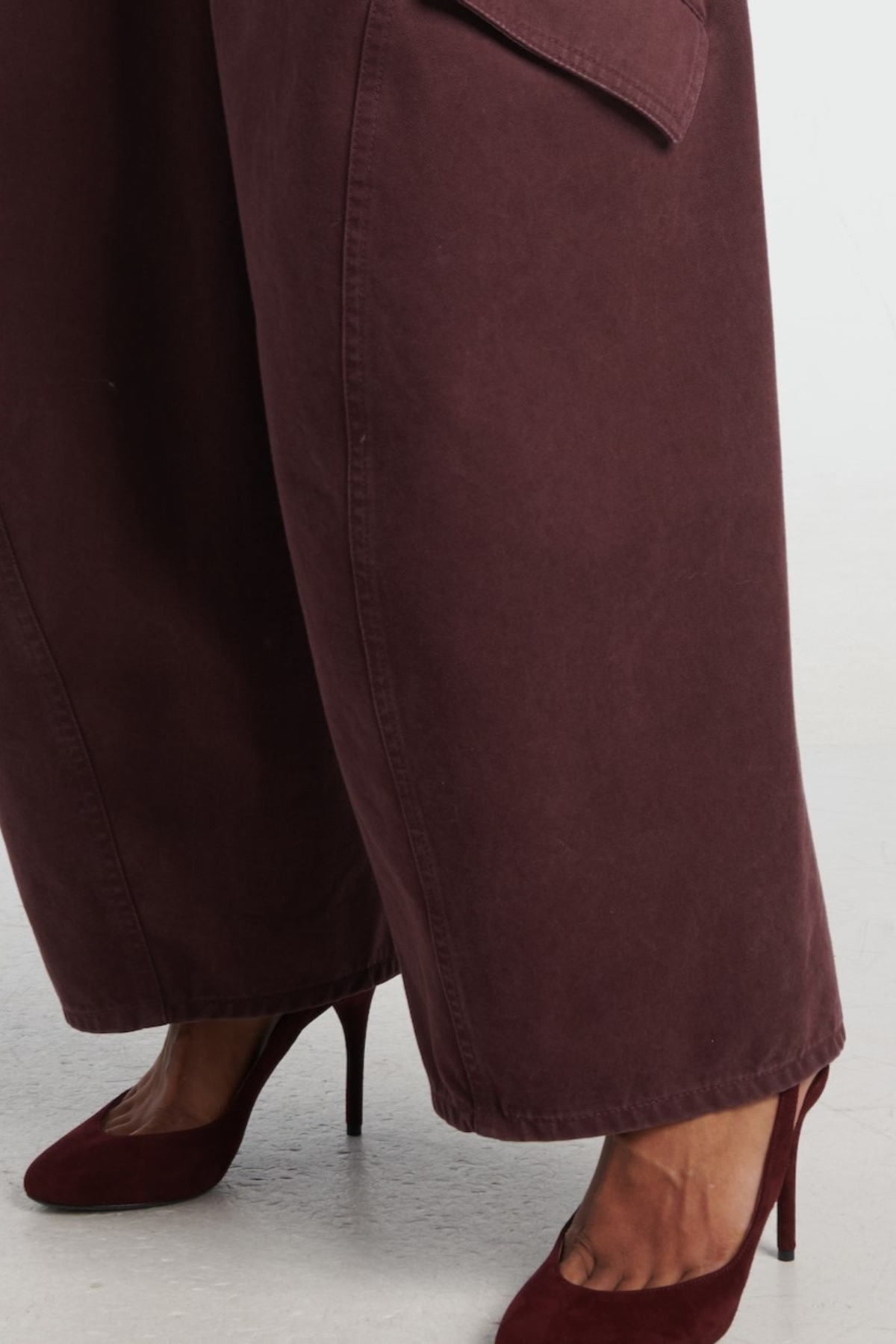 Donnal Cargo Pants - Purple