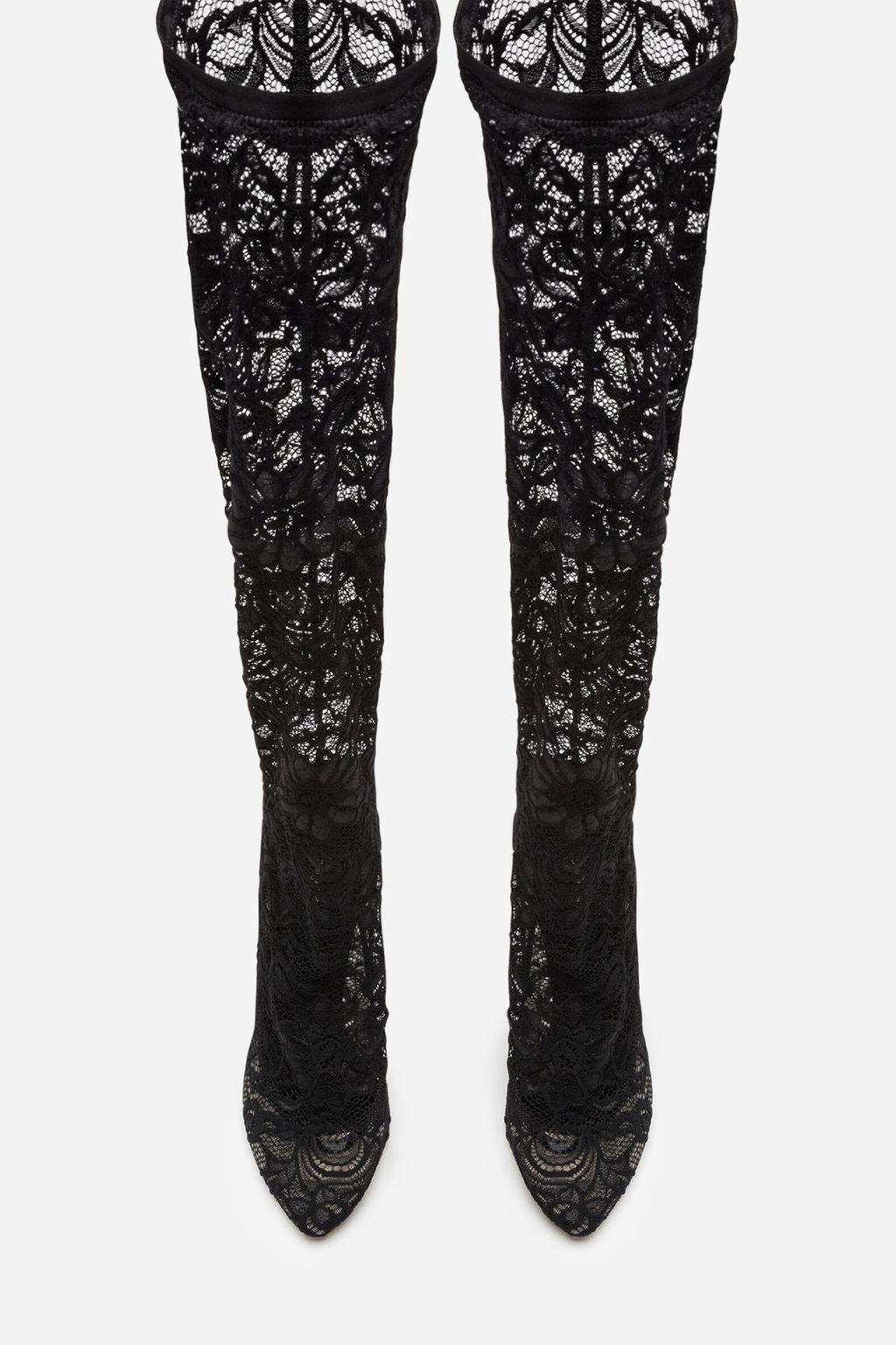 Glena Lace Knee High Boots