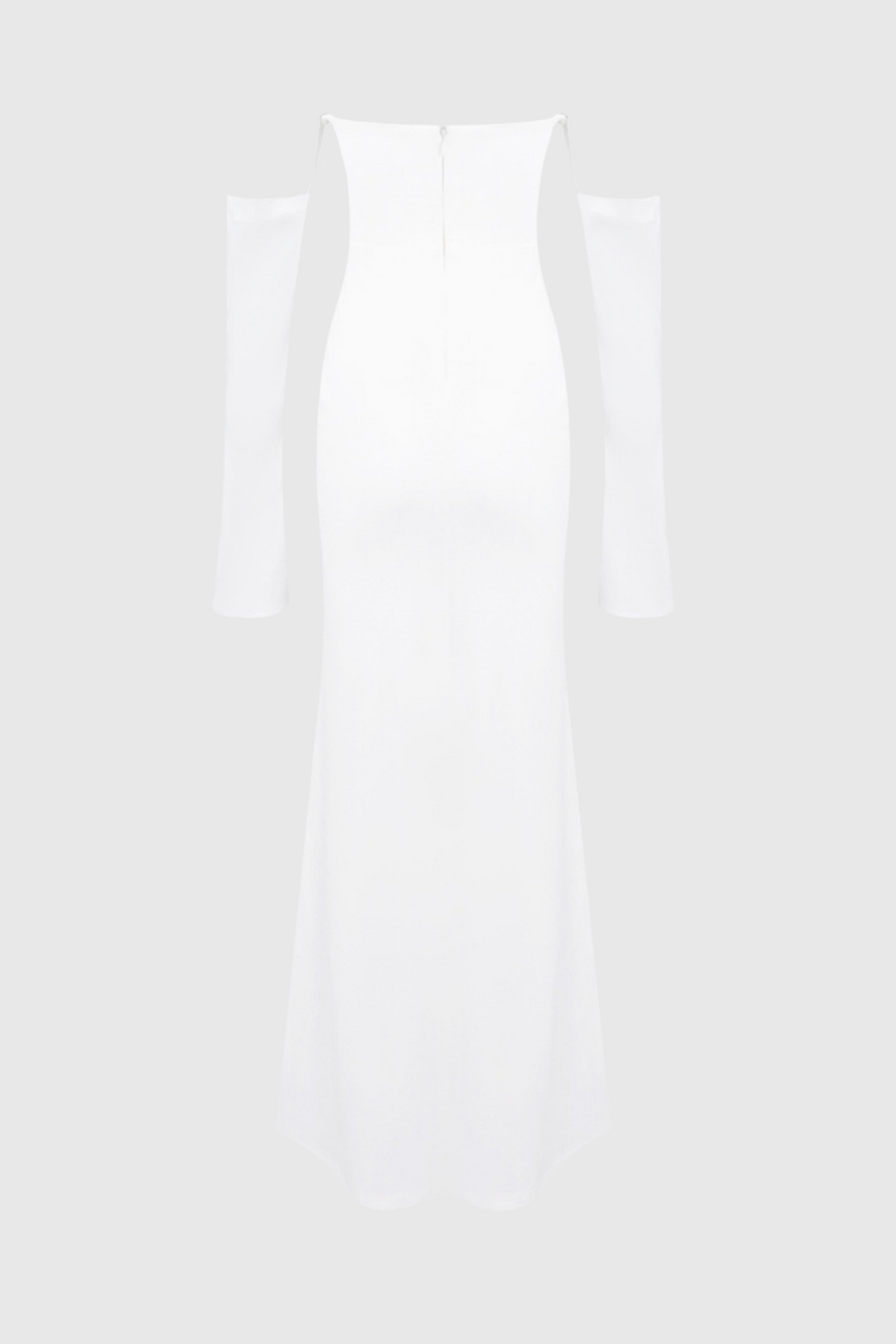 Heega Off Shoulder Corset Maxi Dress - White