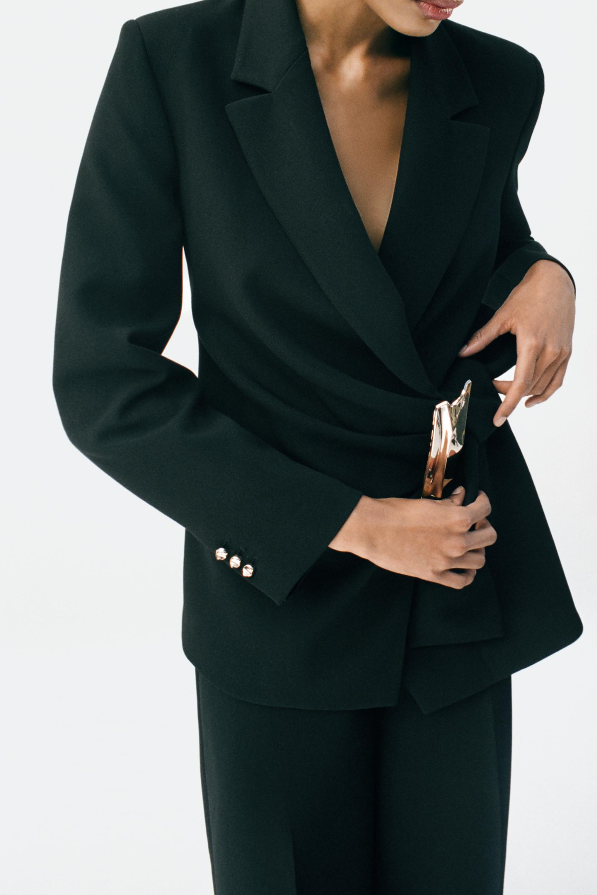 Ivono Metal Embellished Blazer