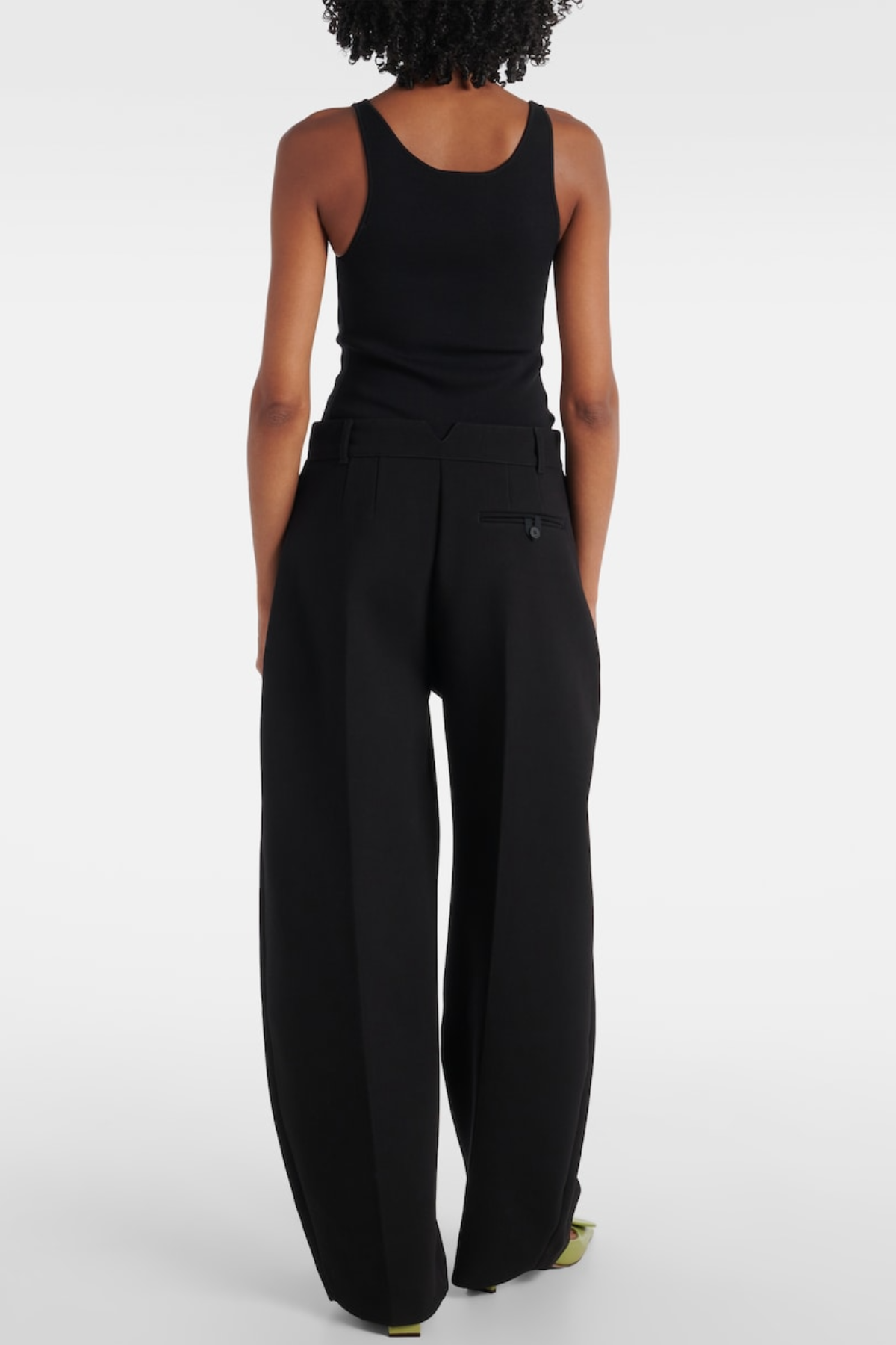 Jamar Pleated Wide Leg Pants