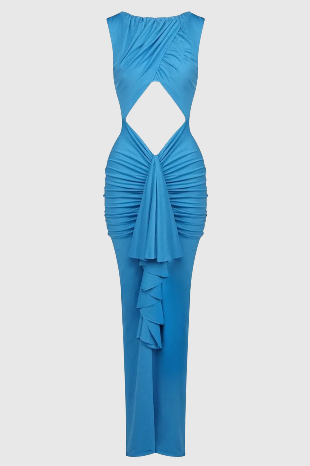 Juliea Draped Cutout Maxi Dress