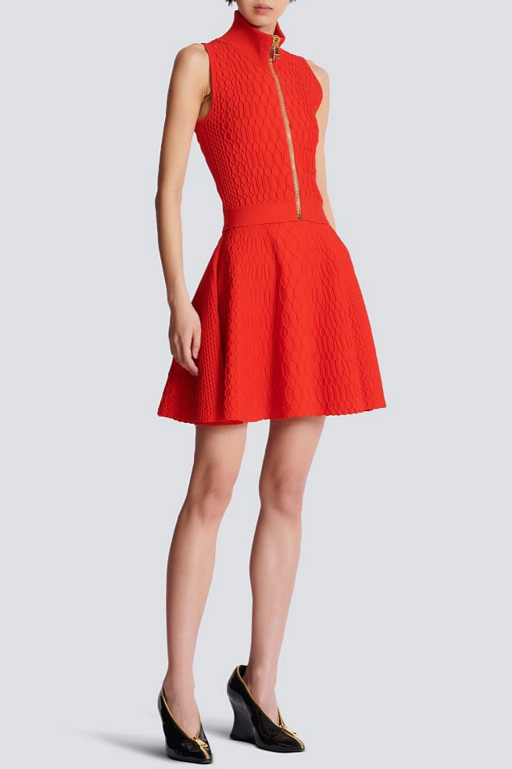 Kabin Sleeveless Knit Top - Red
