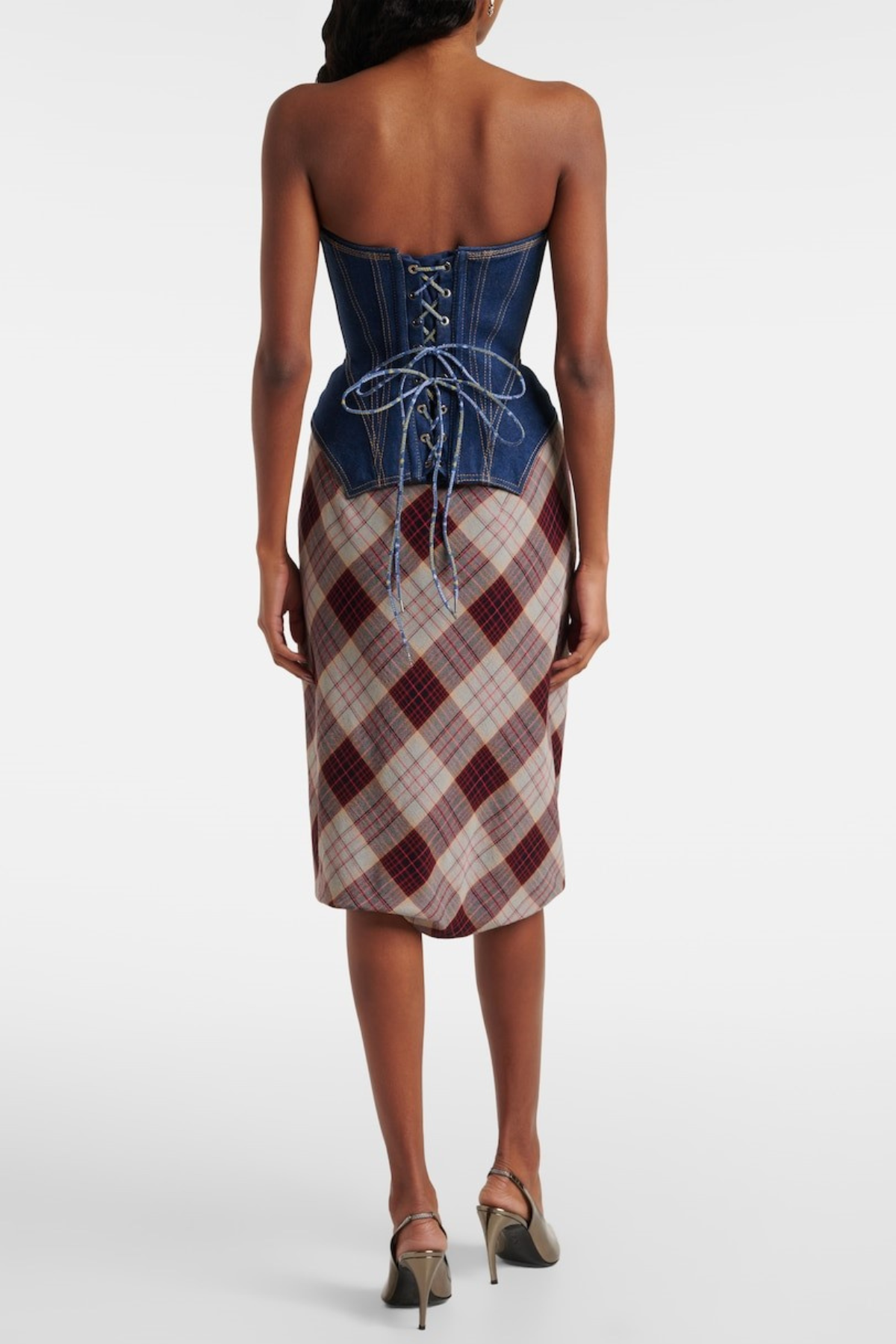 Lertin Denim Corset
