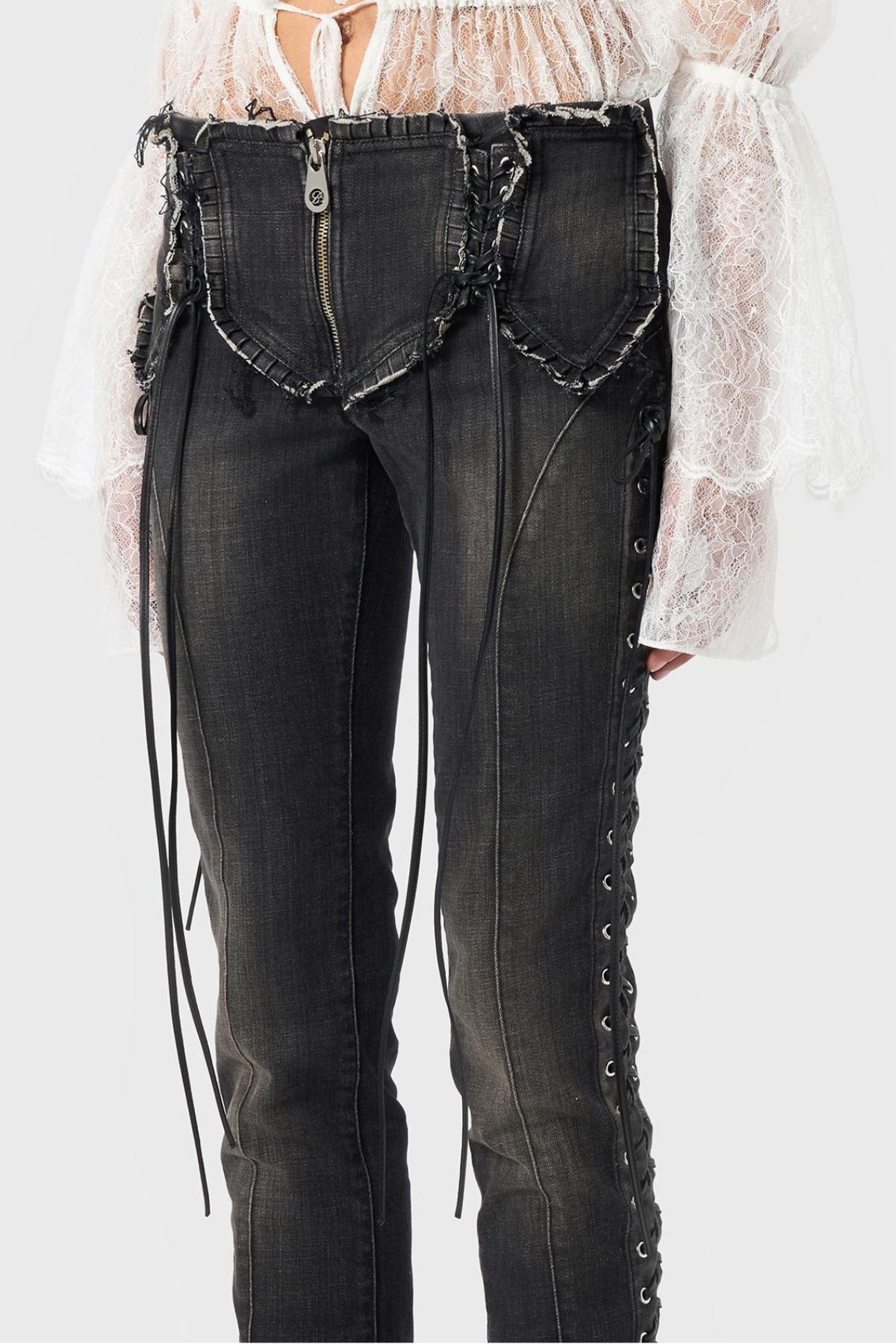 Lieda Lace Up Jeans