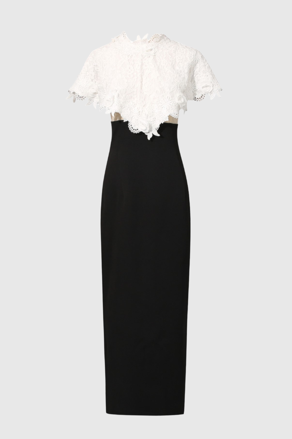 Lowen Lace Shawl Midi Skirt Set